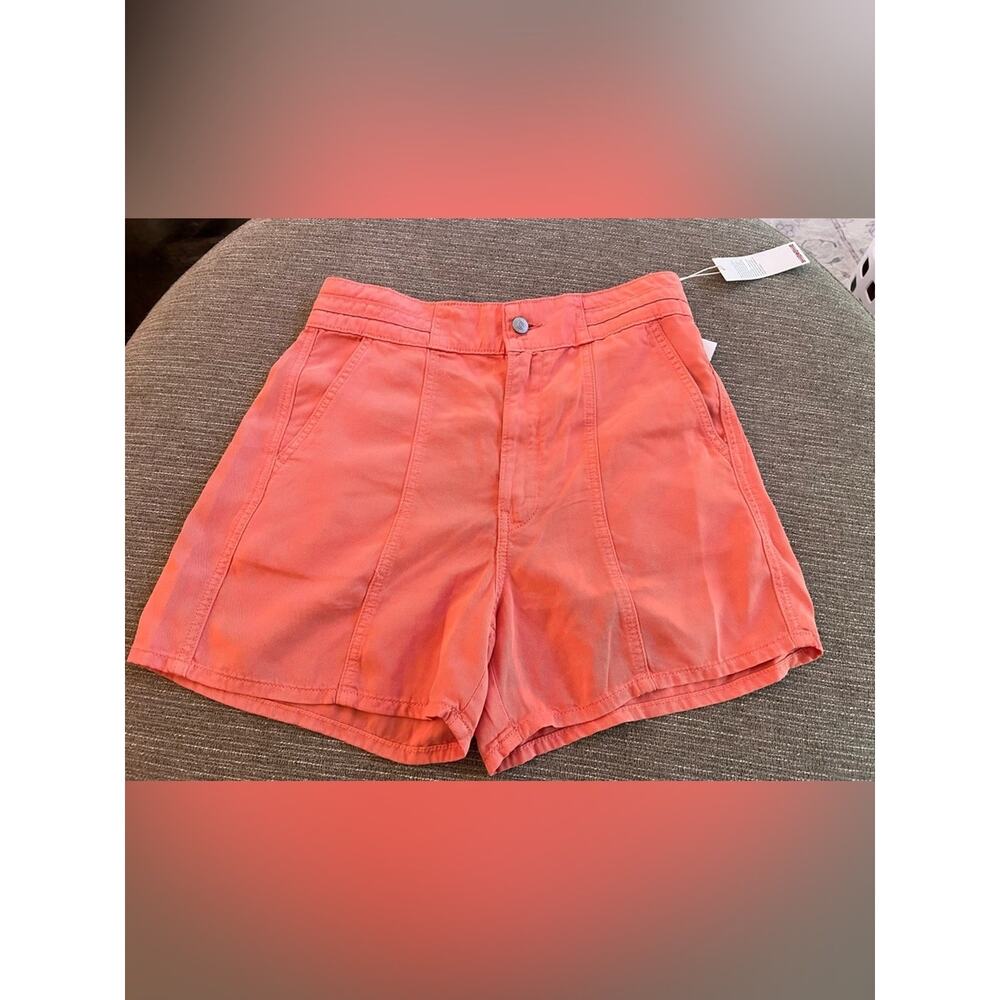 Hudson Jeans Coral High-Waist Tailored Shorts NWT